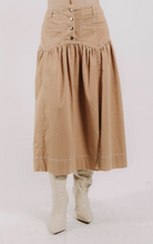Load image into Gallery viewer, Christine Skirt Biscuit Denim