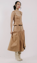 Load image into Gallery viewer, Christine Skirt Biscuit Denim