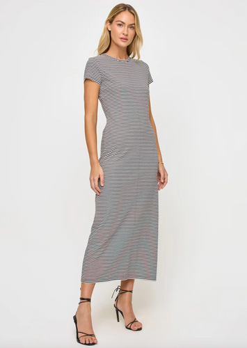 Sloane Dress Black/Cream
