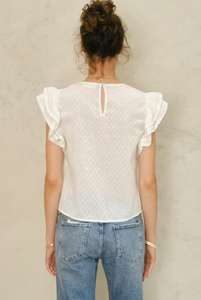 Lori Emb SS Top