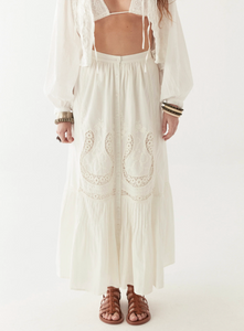 Luisa Eyelet Skirt