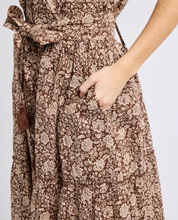 Load image into Gallery viewer, Francoise Skirt Cocoa Floral
