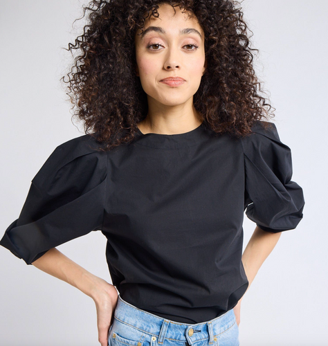 Lila Top Black