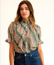 Load image into Gallery viewer, Marnie Top Rose Stripe