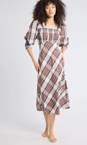 Joan Dress Highland Plaid