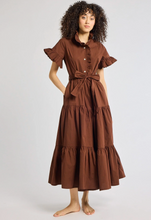 Load image into Gallery viewer, Victoria Dress Chocolate