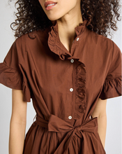 Load image into Gallery viewer, Victoria Dress Chocolate