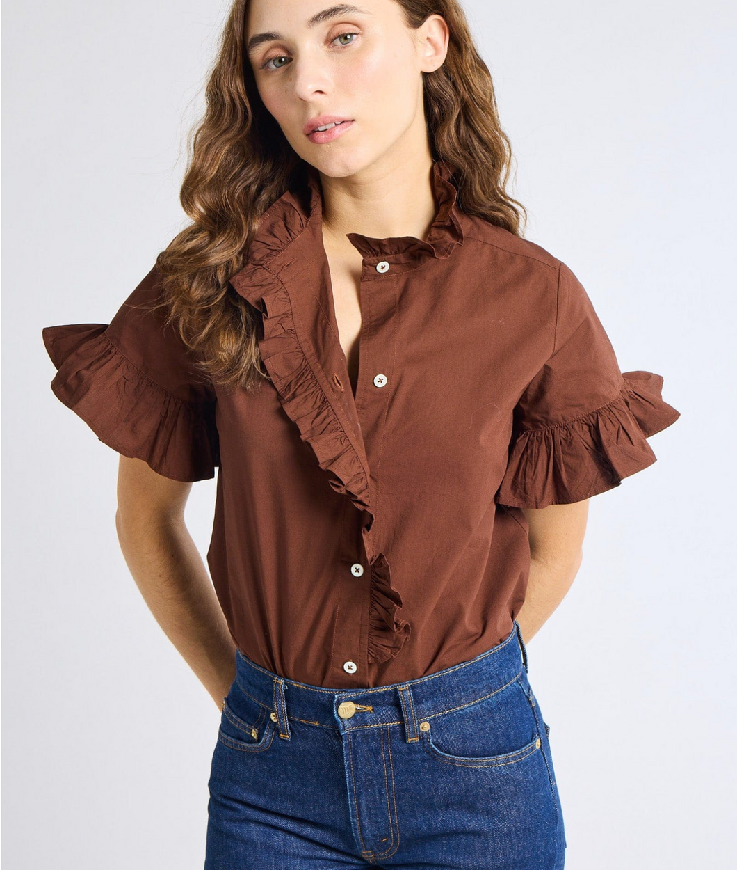 Vanessa Top Chocolate