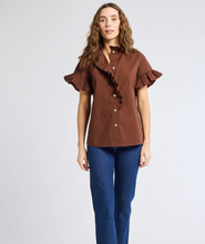 Load image into Gallery viewer, Vanessa Top Chocolate