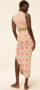 Gwen Skirt Floral Block