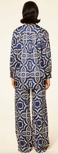 Load image into Gallery viewer, Reshma Pant Blue Mosaic Tile