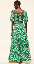 Load image into Gallery viewer, Yelena Skirt Green Mosaic Tile