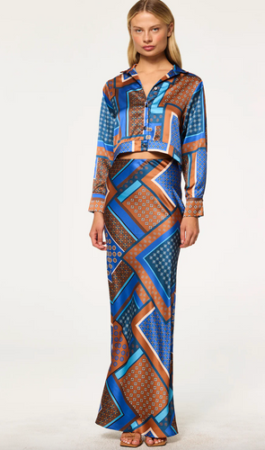 Sierra Skirt Tile Patchwork
