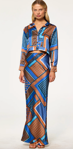 Nadine Jacket Tile Patchwork