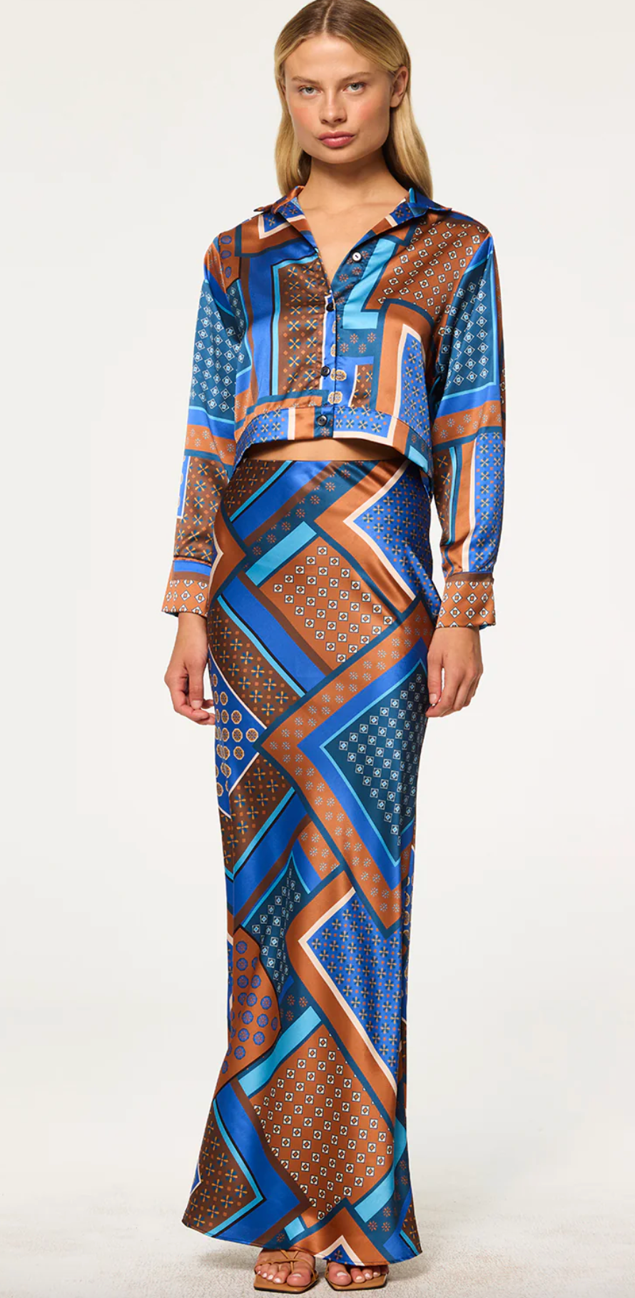 Nadine Jacket Tile Patchwork