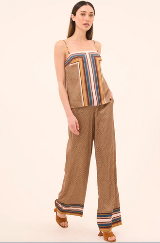 Libby Pant Tile Scarf & Allover