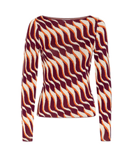 Load image into Gallery viewer, Izma Top Wavy Stripe