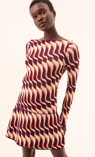 Izma Top Wavy Stripe