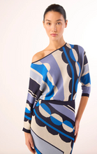 Load image into Gallery viewer, Keya Dress Geo Stripe Knit