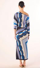Load image into Gallery viewer, Keya Dress Geo Stripe Knit