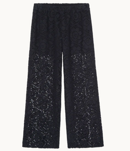 Linney Lace Pant Jet Black
