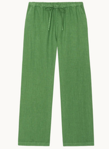 Lucia Tie Waist Pant Green Lawn