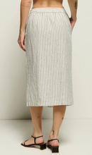 Load image into Gallery viewer, Maisie Skirt Linen Stripe