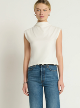 Load image into Gallery viewer, Lulu Mock Neck Top Porcelain