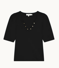Load image into Gallery viewer, Nahal Top Jet Black