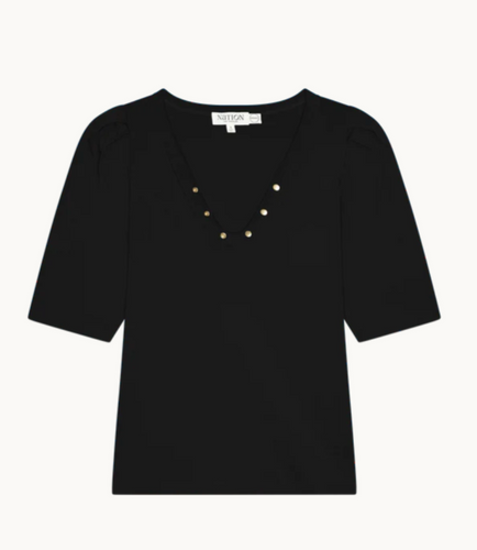 Nahal Top Jet Black