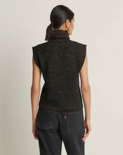Load image into Gallery viewer, Isha Turtleneck Shiny Black