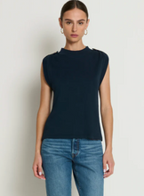 Load image into Gallery viewer, Mikka Button Shoulder Tank Night Sky