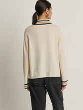 Load image into Gallery viewer, Tommie Mock Neck Sweater Snowflake