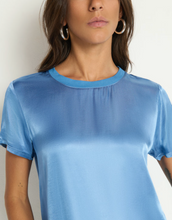 Load image into Gallery viewer, Marie Boxy Crop Harbor Blue