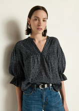 Load image into Gallery viewer, Scarlet Pintuck Blouse Santa Fe