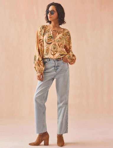 Tiya Blouse Aleena Butternut