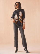 Load image into Gallery viewer, Brooke Blouse Mattia Obsidian