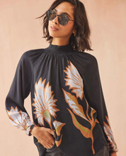 Load image into Gallery viewer, Brooke Blouse Mattia Obsidian