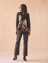 Load image into Gallery viewer, Brooke Blouse Mattia Obsidian