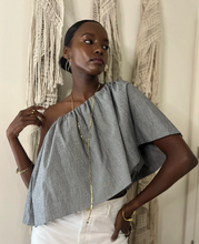 Load image into Gallery viewer, Esme Top B/W Cotton