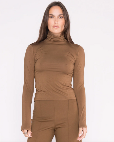 Turtleneck Camel