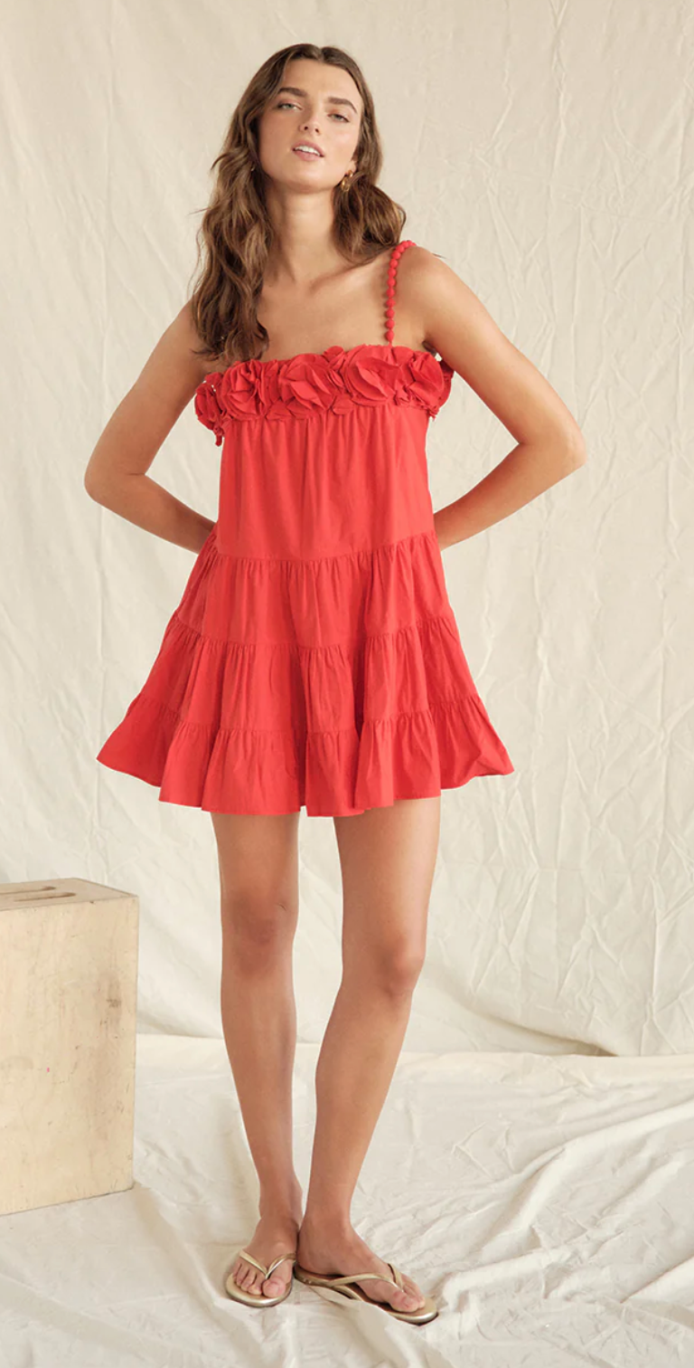 Carie Dress Poppy