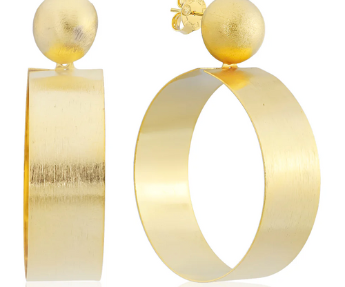 Mini Elizzie Earrings 18K Gold Plated