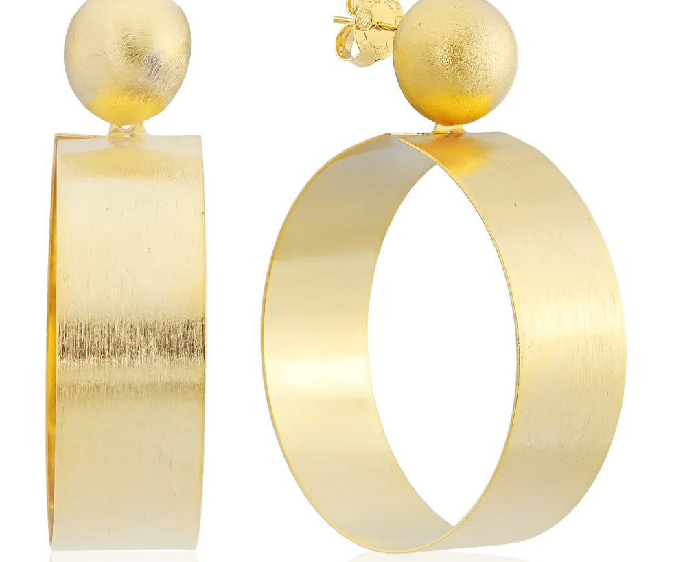 Mini Elizzie Earrings 18K Gold Plated