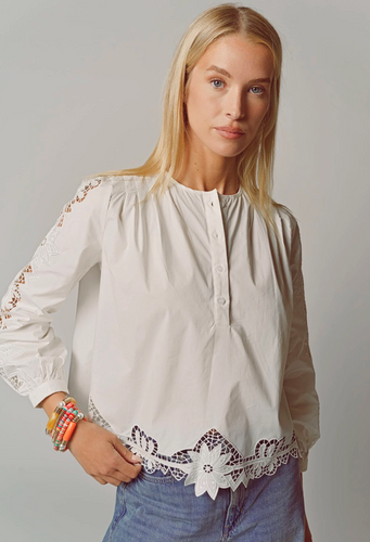 The Samara Shirt White