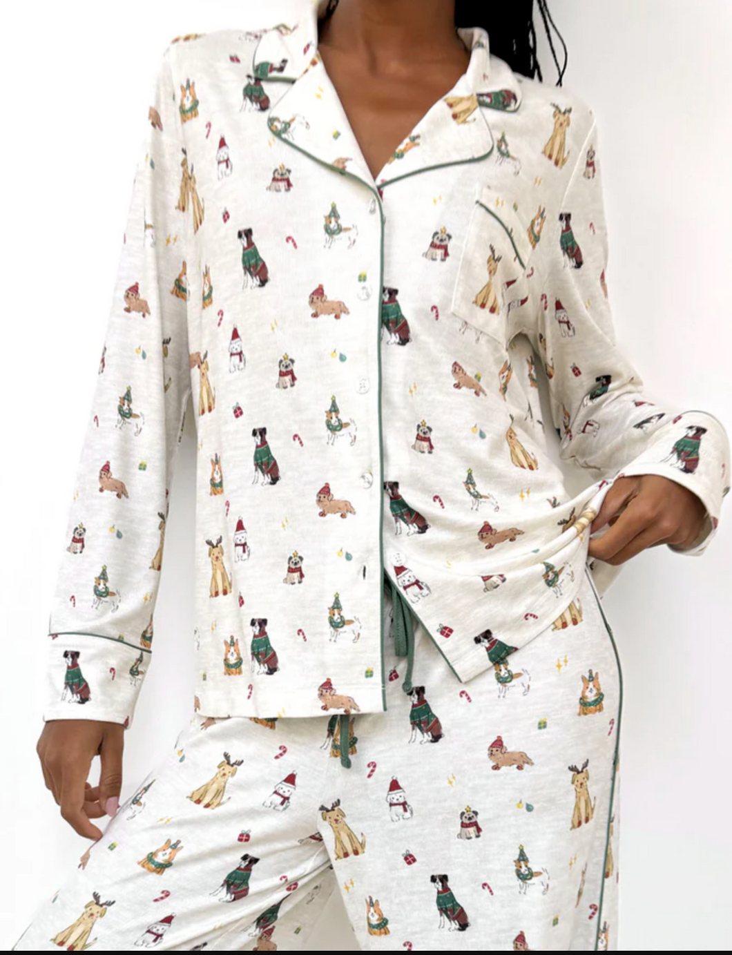 Pillow Soft PJ Santa Paws