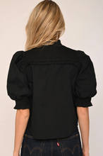 Load image into Gallery viewer, Zinny Top Black