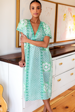 Load image into Gallery viewer, Daughters Caftan Green