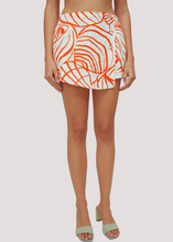 Load image into Gallery viewer, Salt To The Sea Skort Red Cream