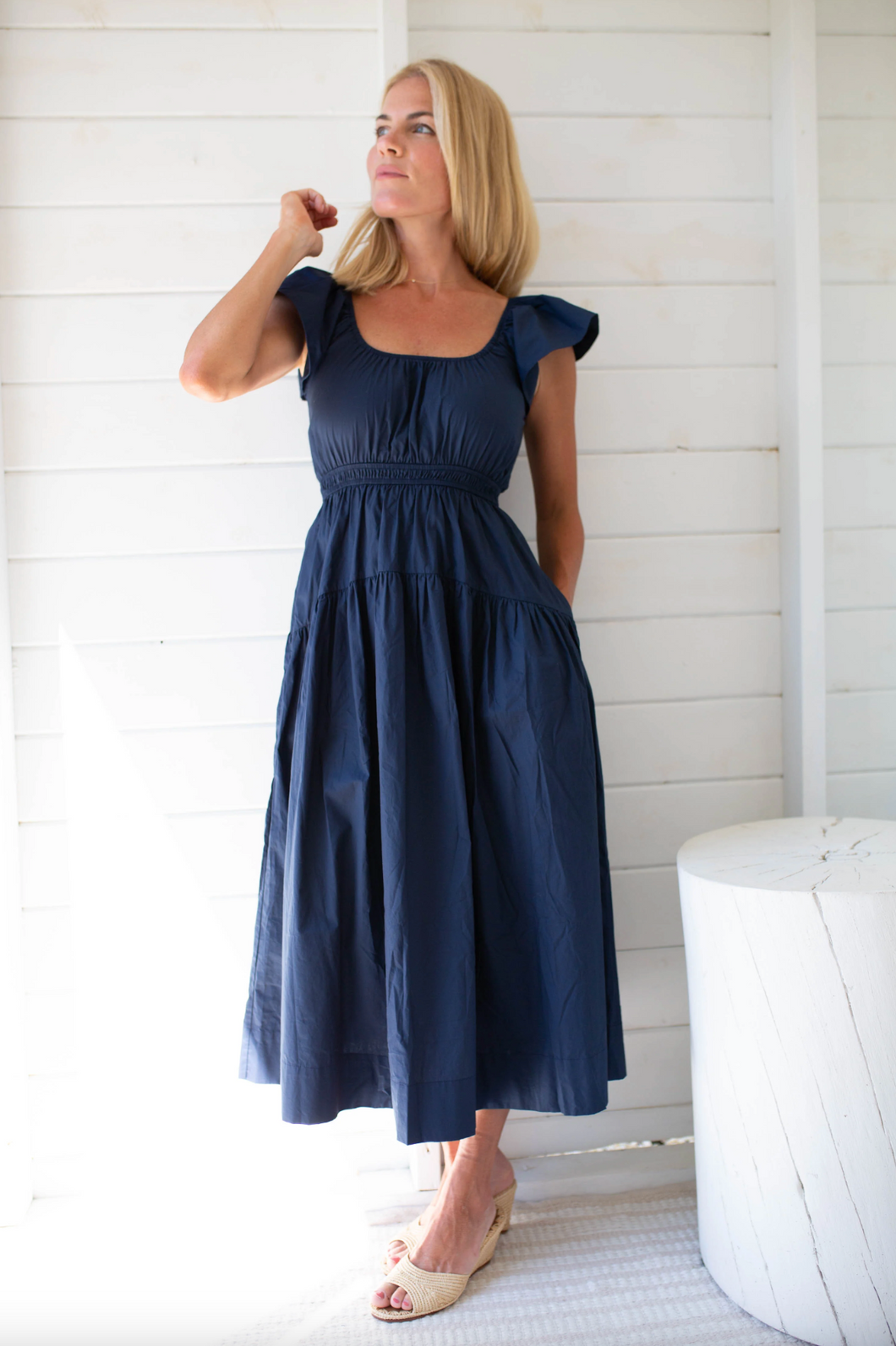 Jane Dress Navy